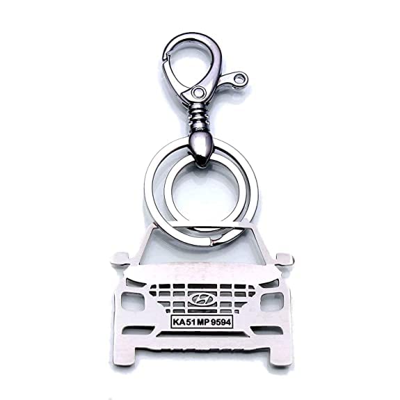 Customized Car Keychain front pose