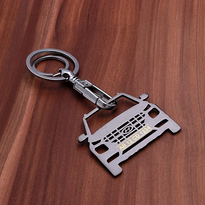 Customized Car Keychain front pose