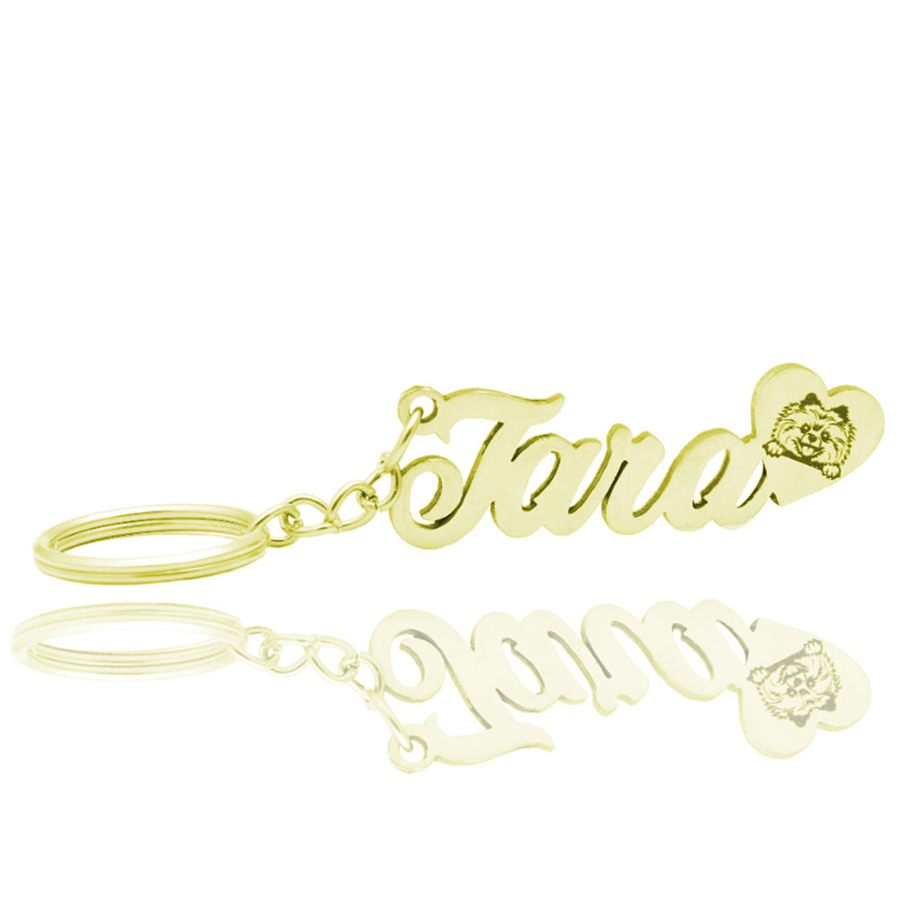 Customized name keychain