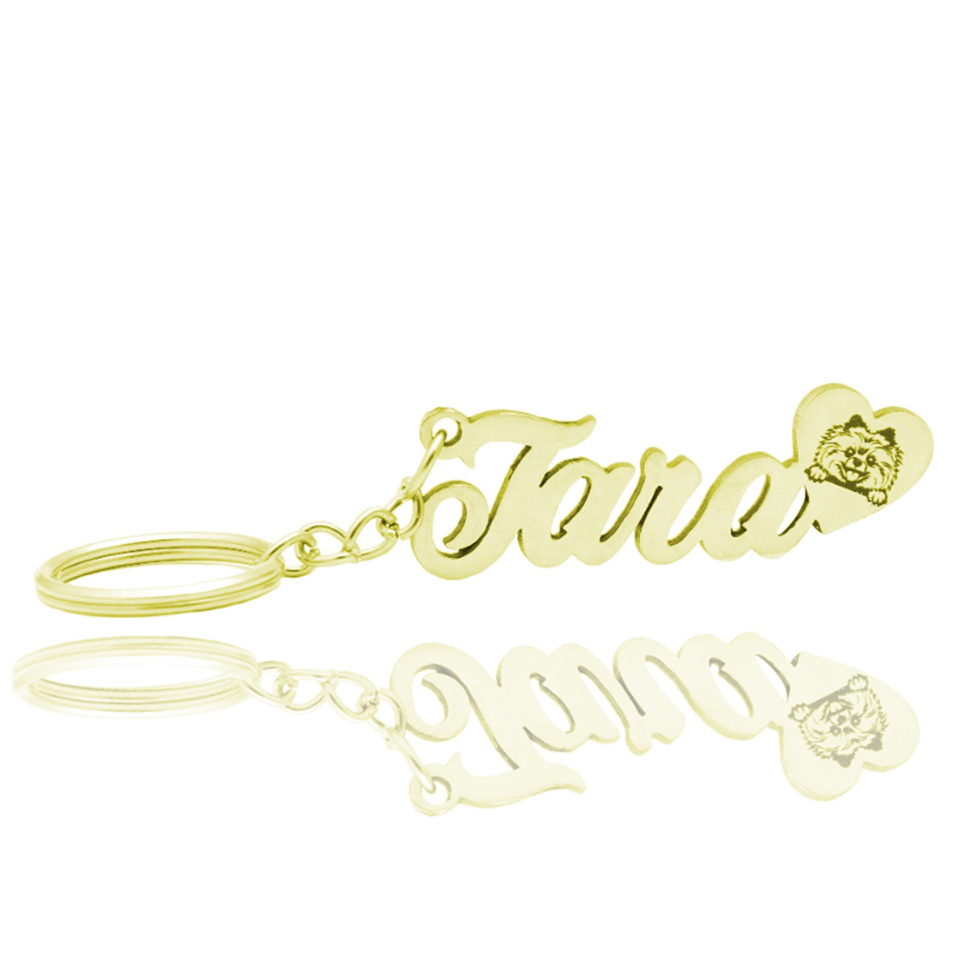 Customized name keychain