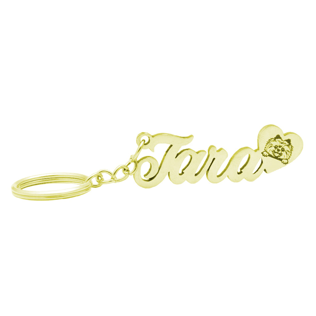 Customized name keychain
