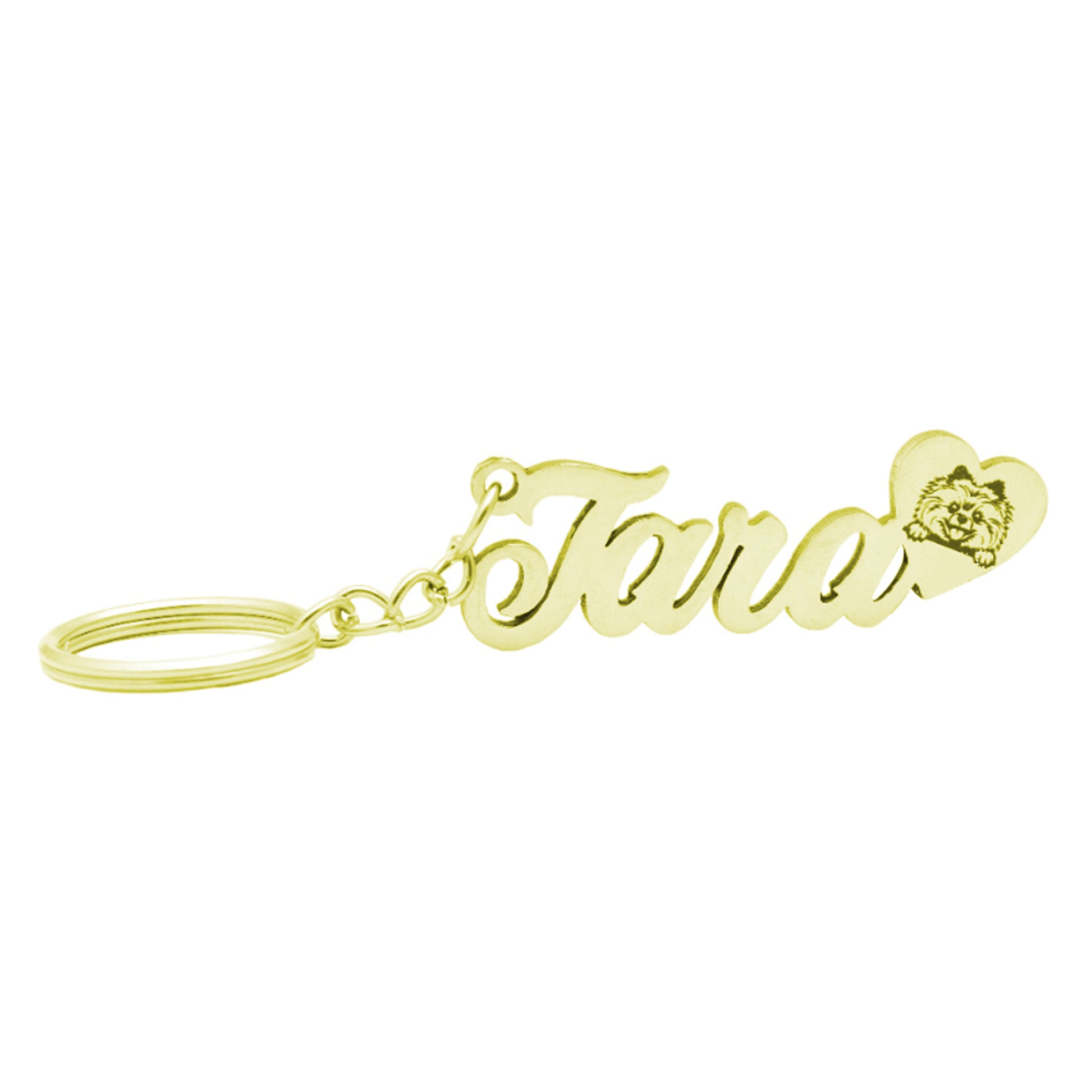 Customized name keychain