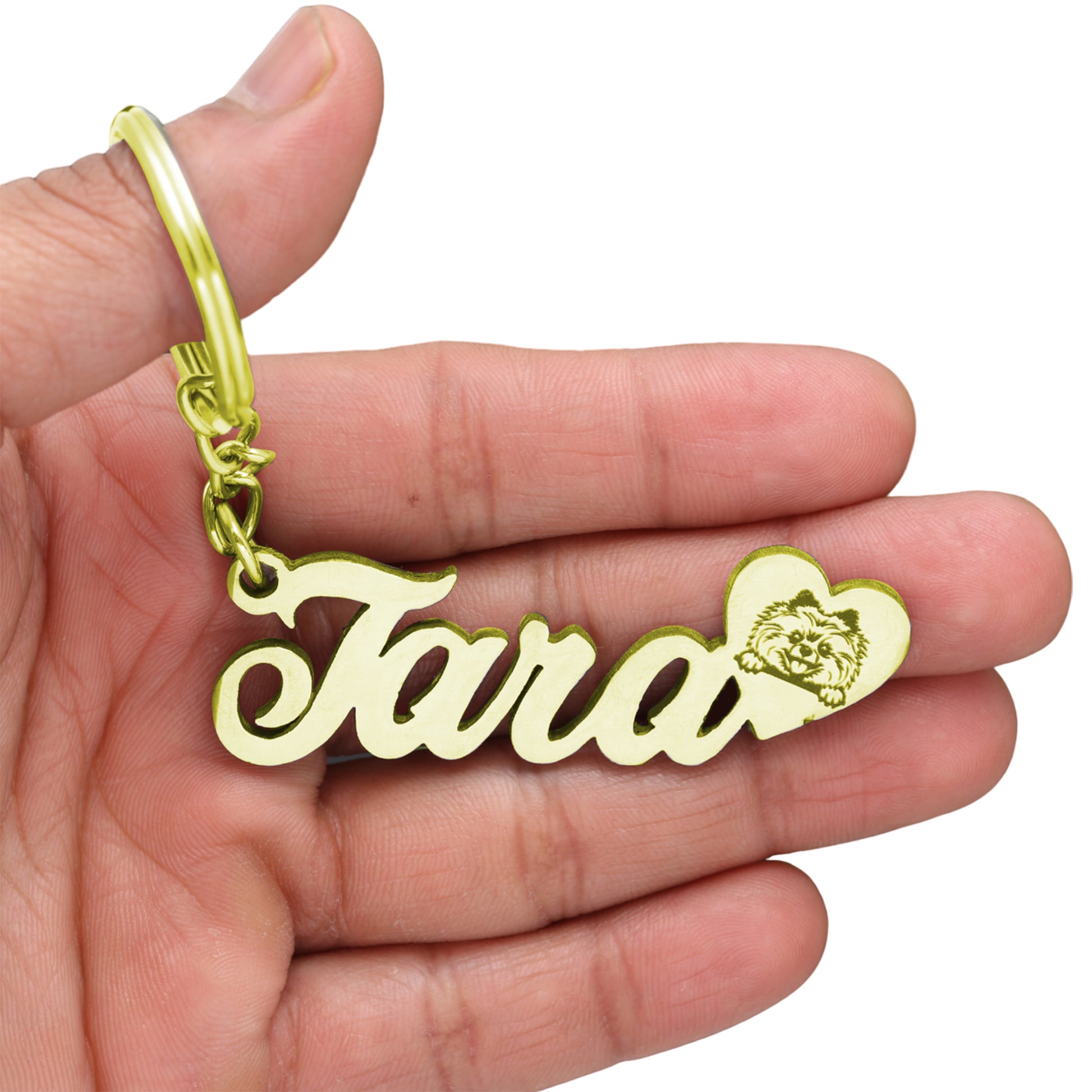 Customized name keychain