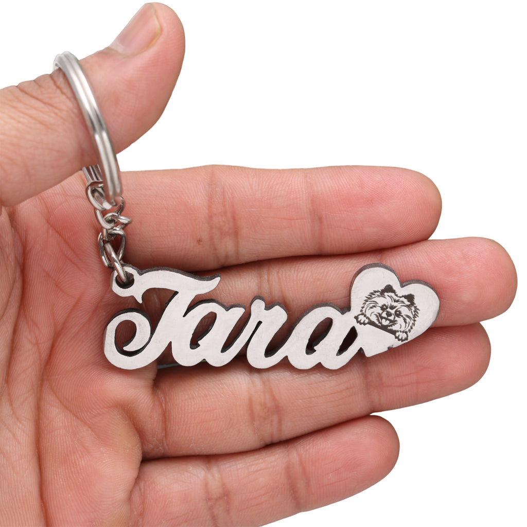 Customized name keychain