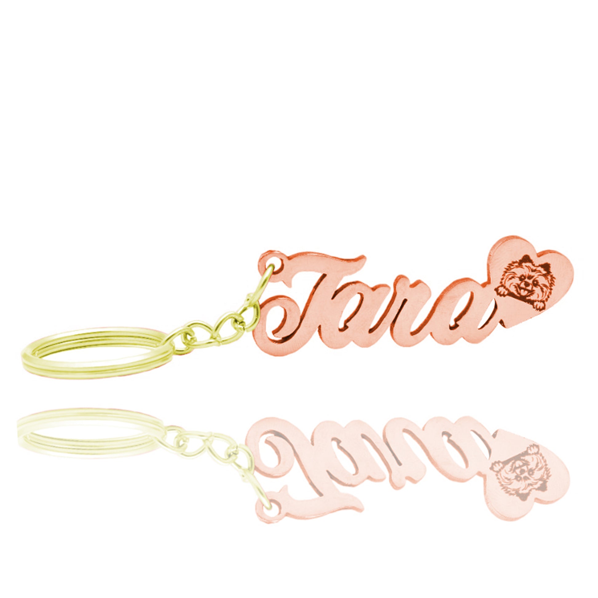 Customized name keychain