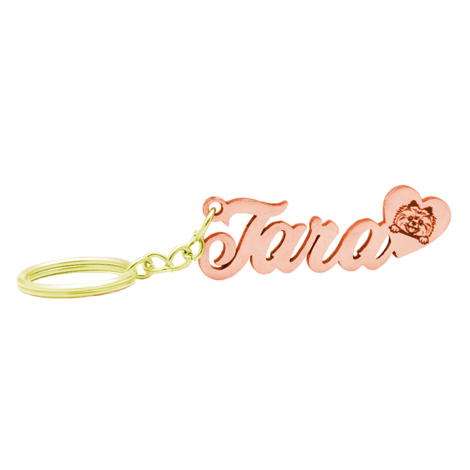 Customized name keychain