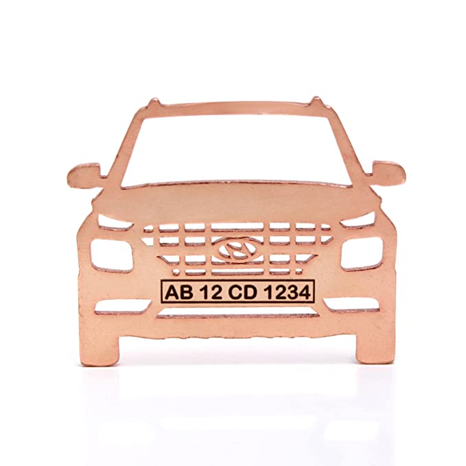Customized Car Keychain front pose