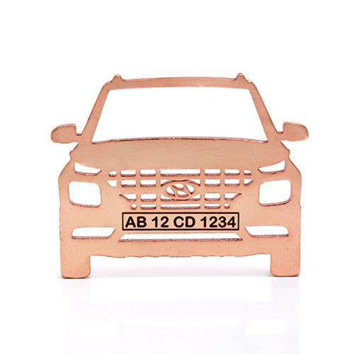Customized Car Keychain front pose