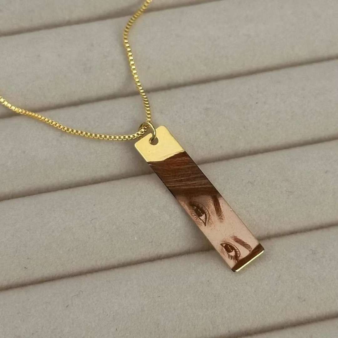 Personalized Eye Necklace