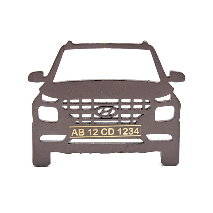 Customized Car Keychain front pose