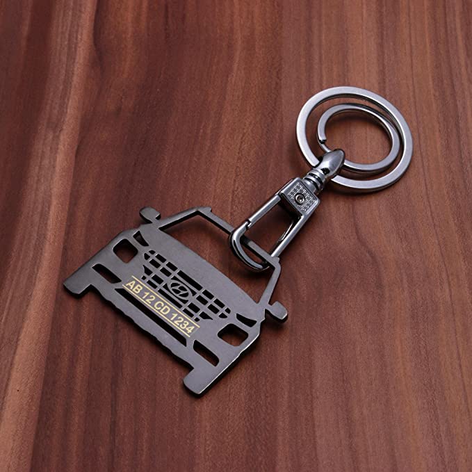 Customized Car Keychain front pose