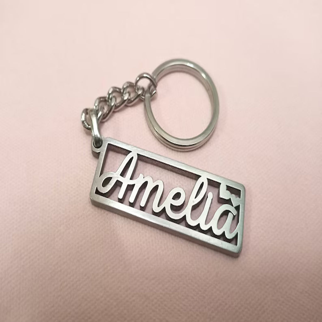 Customized name keychain