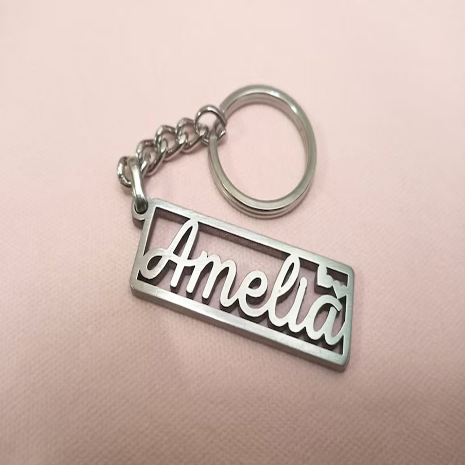 Customized name keychain