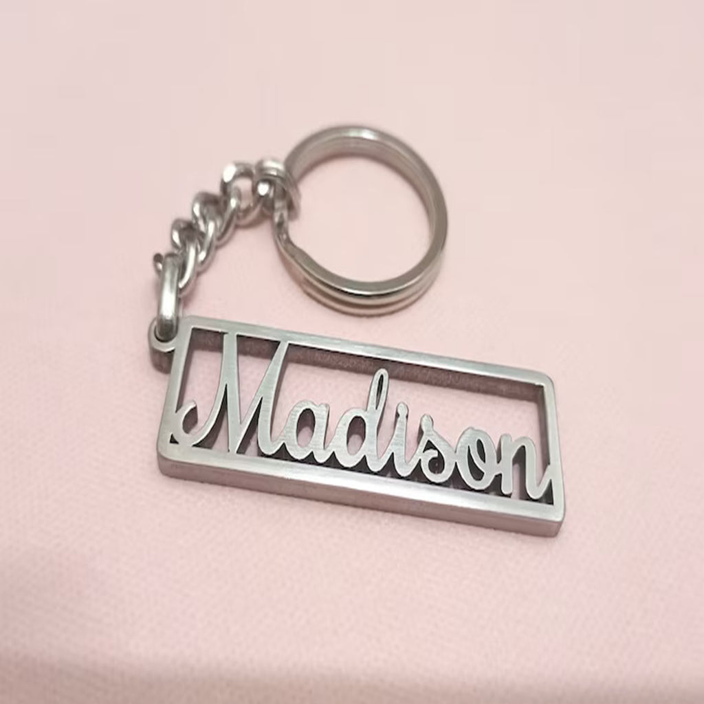 Customized name keychain