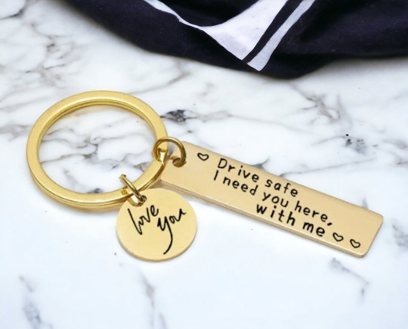 Drive Safe Keychain